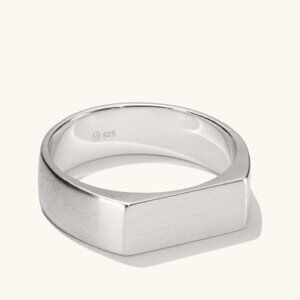 Mejuri Silver Ring Mens Size 10